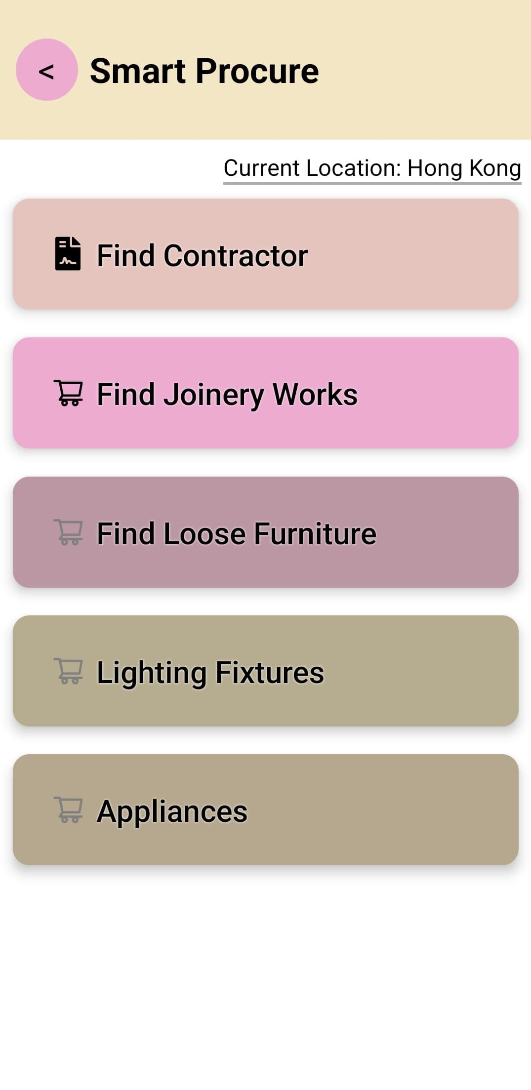 HomePM Vetted Network interface