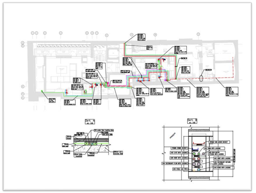 Technical MEP Drawings and Plans